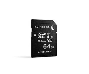 Angelbird SD Card AV PRO UHS-II - Tarjeta SD (64 GB, V60)