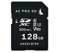 Angelbird Technologies AVP128SD Memoria Flash 128 GB SDXC Clase 10 UHS-II - Tarjeta de Memoria (128 GB, SDXC, Clase 10, UHS-II, 300 MB/s, Negro)
