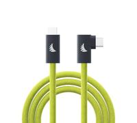 Angelbird USB-C 3.2 Solid Flex Tether Cable Right-Angle Lime 4,5 m / 14.8ft