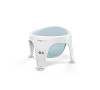Angelcare Anillo de baño ergonómico para la bañera o ducha grande, color azul claro, asiento suave y agradable