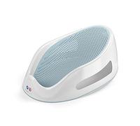 Angelcare - Asiento de baño ergonómico para bañera grande o ducha, Aqua Claro, superficie de descanso suave y cómoda