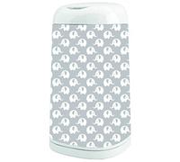 Angelcare Funda decorativa Elefantes grises para papelera de pañales Dress Up