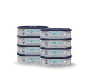 Angelcare - Pack de 8 recambios originales para cubo de pañales Angelcare Dress-Up/Dress-Up XL/Classic XL