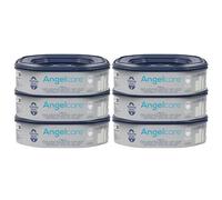 Angelcare recambios Octo x6 - 1080 pañales - Contenedor de Pañales | Compatible Dress Up y Classic XL - Tecnología Odor Seal - Hasta 1080 pañales / 6 meses - Fabricado en Francia