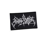 ANGELCORPLE Bordado de metal negro, Death Thrash Punk Rock, Grindcore, Heavy Impiety, Ángel Morbido, Accesorio de recuerdo bordado para planchar