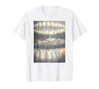 Ángeles en la Novena Esfera del Cielo Gustave Dore 1867 Camiseta gráfica económica, Hombre, Blanco, L