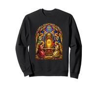 Ángeles En Sagrado Tabernáculo Catedral Gótica Icono Arte Oración Sudadera