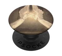 Ángeles flotando sobre Jesús pintando William Blake 1805 PopSockets PopGrip Adhesivo