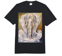 Ángeles Ministrando a Cristo Pintura por William Blake 1820 Comfort Colors Adult Heavyweight T-Shirt