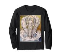 Ángeles Ministrando a Cristo Pintura por William Blake 1820 Manga Larga