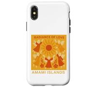 Ángeles que reciben la bendición del sol Carcasa para iPhone X/XS