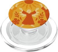 Ángeles que reciben la bendición del sol PopSockets PopGrip para MagSafe
