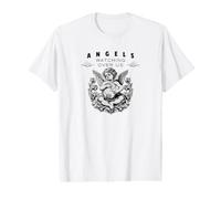 Ángeles vigilando sobre Nosotros Cita Protectora Camiseta gráfica económica