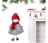 Angelic - Colgante de peluche para árbol de Navidad - colgante lindo fiesta para puerta, ventana, casa, celebración interior