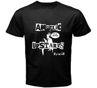 Angelic UPSTARTS Punk Rock Band Men's Black T-Shirt Size S M L XL 2XL 3XL