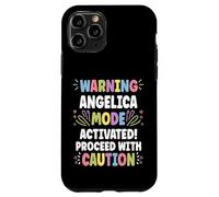 Angelica Personalized Name Funny Cute Custom Angelica Name Carcasa para iPhone 11 Pro