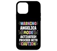 Angelica Personalized Name Funny Cute Custom Angelica Name Carcasa para iPhone 12 Mini