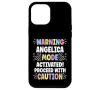 Angelica Personalized Name Funny Cute Custom Angelica Name Carcasa para iPhone 12 Pro MAX