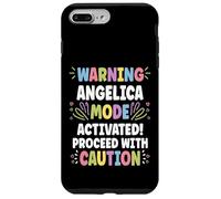 Angelica Personalized Name Funny Cute Custom Angelica Name Carcasa para iPhone 7 Plus/8 Plus