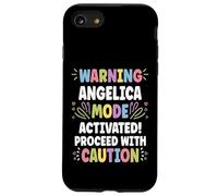 Angelica Personalized Name Funny Cute Custom Angelica Name Carcasa para iPhone SE (2020) / 7/8