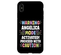 Angelica Personalized Name Funny Cute Custom Angelica Name Carcasa para iPhone XS MAX