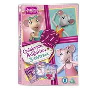 Angelina Ballerina - Celebrate with Angelina [triple pack] (Just Dance / It's Showtime / Sweet Valentine) [DVD] [Reino Unido]