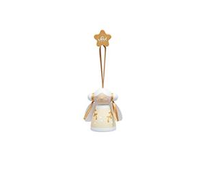 Angelita Blanca | Trudi by Sevi | Decoraciones de Navidad. Belén de Madera elaborado artesanalmente por Sevi. | 9x15,5x5cm | Christmas Decorations | Modelo 83107