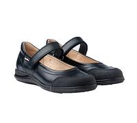 Angelitos Bailarina Colegial Clásica Mod.462,Calzado Nacional,100% Piel (Marino, Numeric_35)