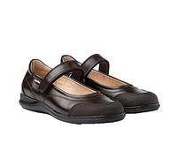 Angelitos Bailarina Colegial Clásica Mod.462,Calzado Nacional,100% Piel (marrón, Numeric_31)