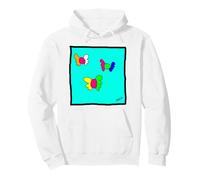 Angelitos - Celeste Pop Sudadera con Capucha