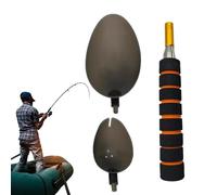 Angelköder - 14 x 7 Cmangelköder Löffel | Fischköder-Werfer - Edelstahl Schaumstoff PP - Rutschfester Griff Mit Stabilem Gewinde 8 mm Für Präzises Auswerfen Ideal Für Angeln Im Outdoor Einsatz