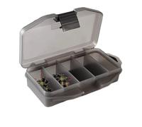 Angelköder-Box-Organizer, Angelgerät-Tablett-Box, Tackle Box für Snacks mit mehreren Fächern, Kleinteile, Angelbox zur Aufbewahrung von Ausrüstung in Seen und Flüssen, geeignet für Süßwasser