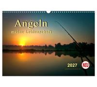 Angeln - meine Leidenschaft (Wandkalender 2027 DIN A3 quer), CALVENDO Monatskale