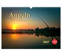 Angeln - meine Leidenschaft (Wandkalender 2027 DIN A3 quer), CALVENDO Monatskale