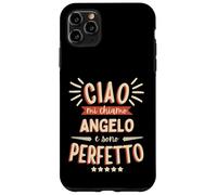 Angelo Idea Regalo Personalizzata Nome Divertente Carcasa para iPhone 11 Pro MAX