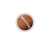 Angelra Pulsera elástica con inicial para mujeres y niñas, plata S925, con cuentas A-Z, para Navidad, cumpleaños, joyas, regalos para niñas, hijas, hermanas, amigas, Pequeño, Latón, Sin piedra