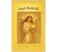 Angels Beside Me: Angels notebook to write in for all ages, note taking,planner,faith journal,inspirational writing book, spiritual ... wide lined pages with faded angel background
