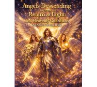 Angels Descending into the Realm of Light and Heavenly Guardians: An Adult Coloring Book: Beautiful and Mystical Guardian Angels in Heavenly Realms ... Mindfulness (Positive Energy Coloring Series)