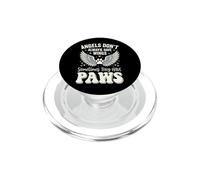 Angels Don't Always Have Wings Sometimes They Have Paws PopSockets PopGrip para MagSafe