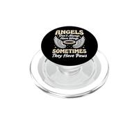 Angels Don't Always Have Wings Sometimes They Have Paws PopSockets PopGrip para MagSafe