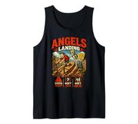 Angels Landing Zion Seguridad para Excursionistas Camiseta sin Mangas