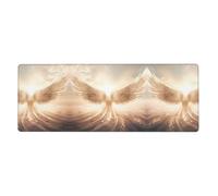 Angel's Wings - Alfombrilla para teclado y mouse de gran tamaño, 12 x 31.5 pulgadas, alivia la fatiga de la muñeca y mejora la eficiencia del trabajo