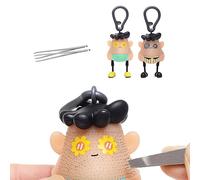 Angel's Wonderland 2 Piezas Blackhead Juguetes antiestrés Pop it Fidget Toy,Halloween,Regalo de Cumpleaños para Fiestas Infantiles, Pascua, Navidad, Regalo de Aula, cumpleaños