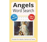 Angels Word Search: Word Search Puzzles with Easy-to-Read Print about Angels and More | 6x9 inches | 110 pages | 50+ Puzzles...Gifts, Vacations & Holidays