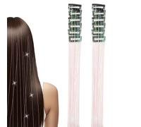Angelschnur Knoten Werkzeug - 12 Piezas de Clips Luminosos para Pelucas,Kit de Cabello Brillante Resistente al Calor de 51 cm,Für Anfänger Angler Männer für Eisangeln Salzwasserangeln und Süßwasserang