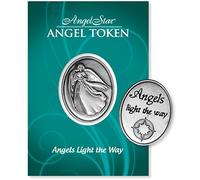 Angelstar ángeles Light la Manera Token, Metal, Multicolor