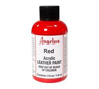 Angelus Acrylic Paint 4 Oz. (Red) by Angelus