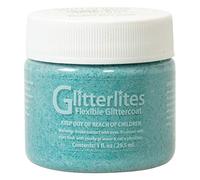 Angelus® Glitterlites - Pintura azul hielo, 1 onza líquida