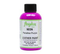 Angelus Leather paint 4 Oz Neon Paradise Purp