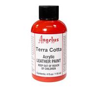 Angelus Leather Paint 4 Oz Terra Cotta Red